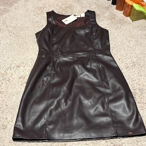 Levi’s leather dress